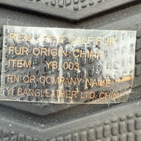 Women's Vaneli Penny Loafers, Black Brown, Leopard Calf Fur, Slip On Sz 11 NWOT - Picture 8 of 10